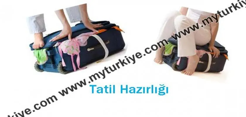 Tatile Hazırlıklı Çıkın