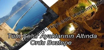 THE WHOLE CITY AT YOUR FEET: ORDU BOZTEPE